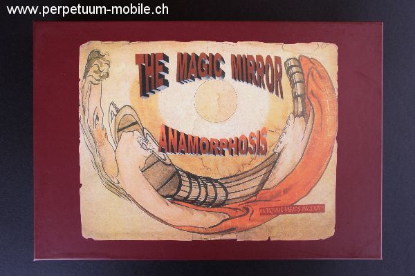 The Magic Mirror Anamorphosis by Antiquus