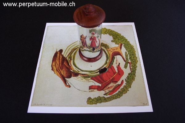 The Magic Mirror Anamorphosis von Antiquus